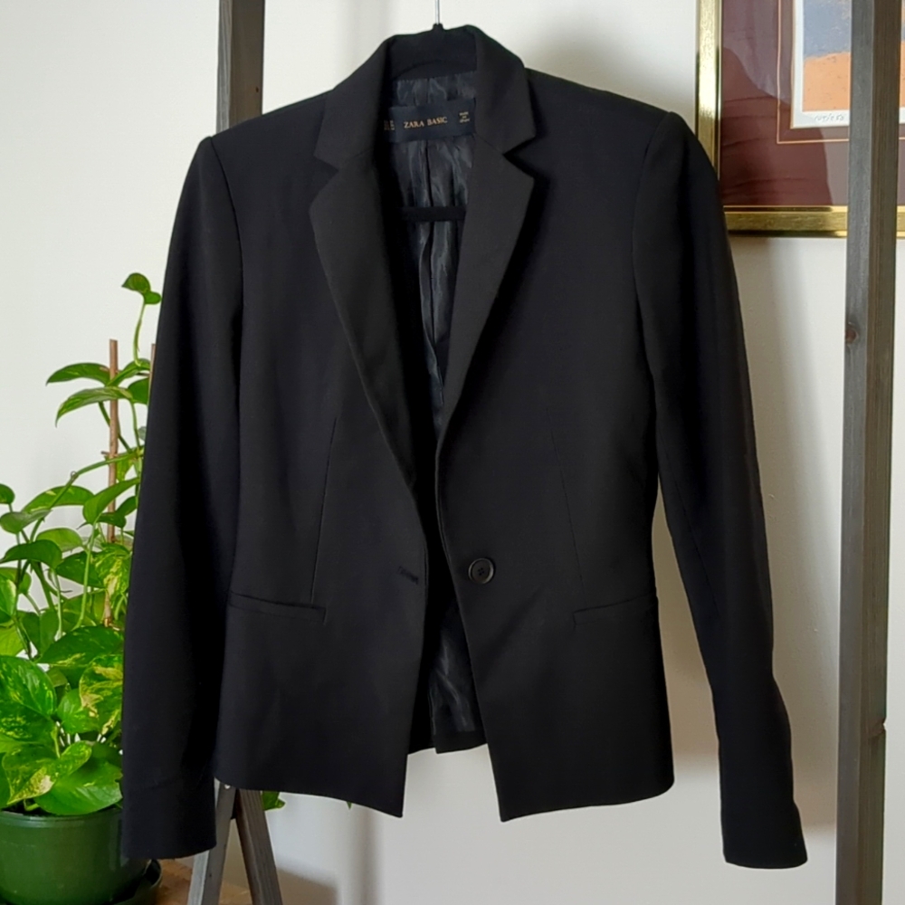 Zara Basic Blazer XS